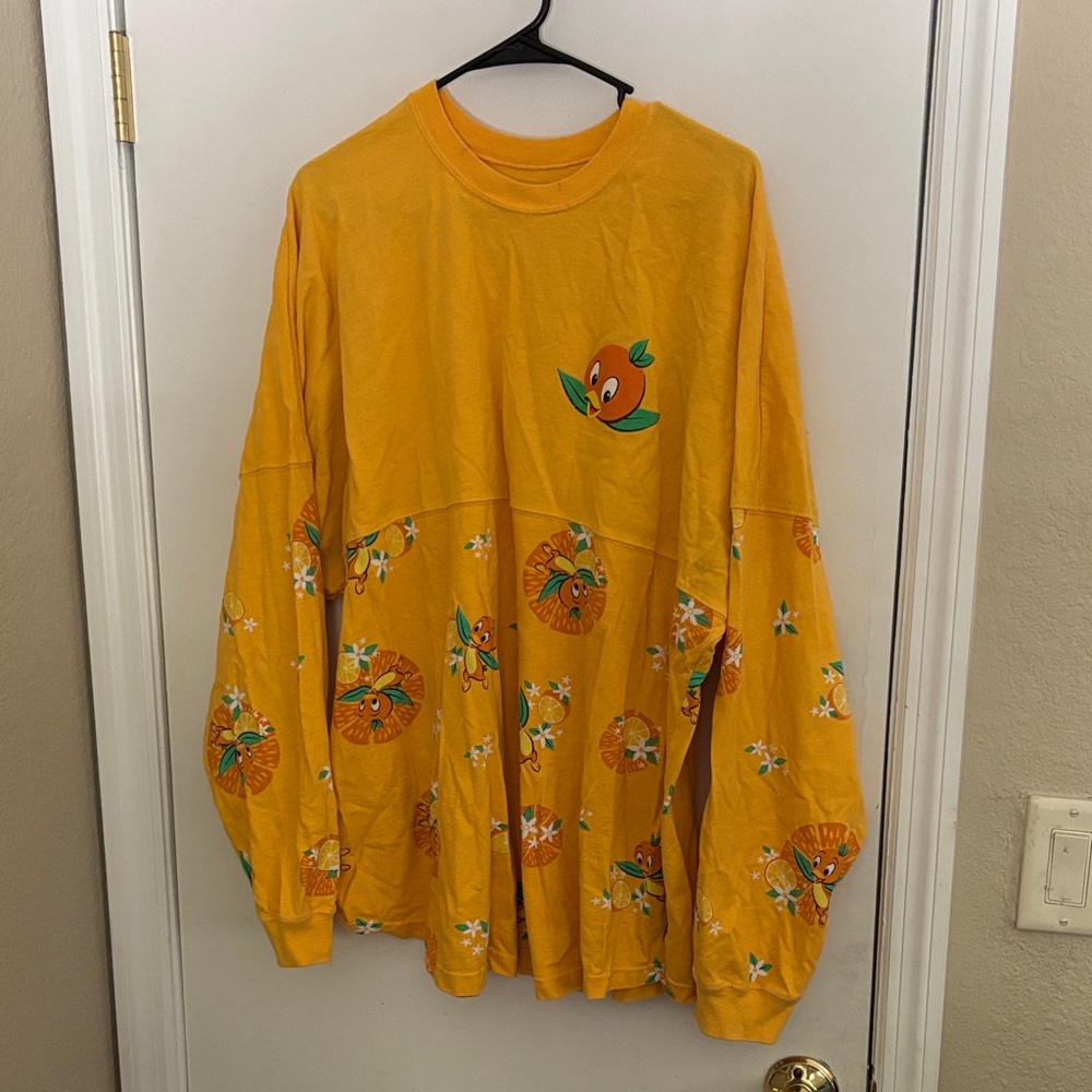 Disney Mustard Yellow Crewneck Tee